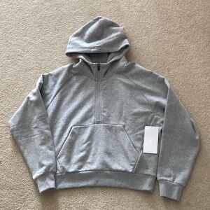 NWT Athleta Heather Gray Zip-Up Jacket